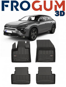 Citroen C5 Aircross, Suv, Din 02.2019 - Prezent , Set Covorase Auto Tip Tavita Premium 3D, din cauciuc accesorii pentru autoturismul tau - masina v170847