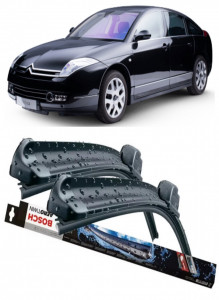 Citroen C6 Set 2 stergatoare parbriz Bosch Bosch Aerotwin 70 cm/70 cm compatibile cu Citroen C6 (Td_) din 2005-2012 (70 cm / 70 cm) accesorii pentru autoturismul tau - masina v123734