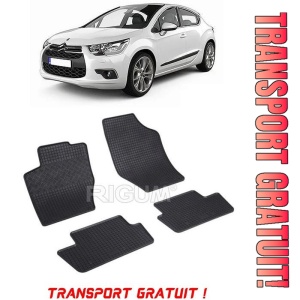 Citroen DS4 Crossback, Hatchback, fabricat din 11.2015 - 06.2018, set covorase auto dedicate, din cauciuc 100% Premium - Transport Gratuit
