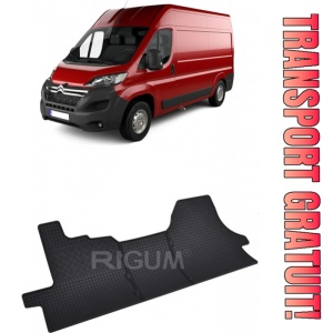 Citroen Jumper II, Van, fabricat din 2006 - Prezent, 3 Locuri, set covorase auto dedicate, din cauciuc 100% Premium