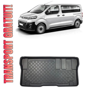 Citroen Jumpy III Spacetourer Van din 01.2016 - Prezent, Tavita Pentru Portbagaj Lux Premium Dedicata, Ampatament L2 Mediu In Spatele Randului 3 *1