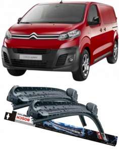 Citroen Jumpy Set 2 stergatoare parbriz Bosch Bosch Aerotwin 65 cm/50 cm compatibile cu Citroen Jumpy II Van din 2007-2016 (65 cm / 50 cm) accesorii pentru autoturismul tau - masina v128114