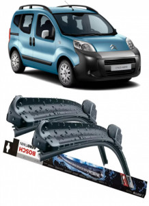 Citroen Nemo Mpv Set 2 stergatoare parbriz Bosch Bosch Aerotwin 65 cm/47.5 cm compatibile cu Citroen Nemo Mpv din 2009 (65 cm / 47.5 cm) accesorii pentru autoturismul tau - masina v123414