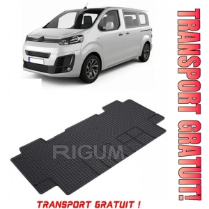 Citroen Spacetourer, Van, fabricat din 01.2016 - Prezent, Rand 2, Masina Are 5 Locuri, set covorase auto dedicate, din cauciuc 100% Premium - Transport Gratuit
