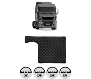 Covoras Camion Tir MAN TGX I din 2006-2021, Auto, 4x Stickere auto cu MAN