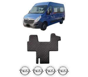 Covoras Camion Tir OPEL MOVANO B Bus (X62) din 2010-2019, Auto, 4x Stickere auto cu OPEL