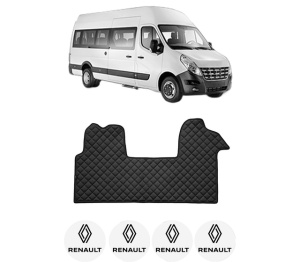 Covoras Camion Tir RENAULT MASTER III Bus (JV) din 2011-2015, Auto, 4x Stickere auto cu RENAULT