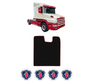 Covoras Camion Tir SCANIA T din 2004-2023, Auto, 4x Stickere auto cu SCANIA
