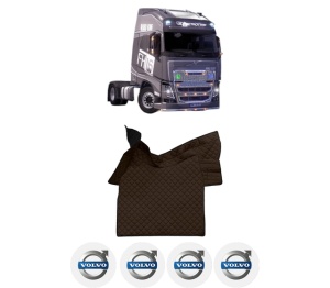 Covoras Camion Tir VOLVO FH16 II din 2012-2014, Auto, 4x Stickere auto cu VOLVO