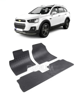 Covorase auto Chevrolet Captiva 2006 - 09.2018 Set presuri cauciuc 100% accesorii pentru autoturismul tau - masina v22255