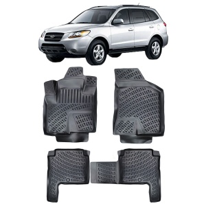 Covorase auto Hyundai Santa Fe II 2006-2012 Set presuri tavita accesorii pentru autoturismul tau - masina v22232