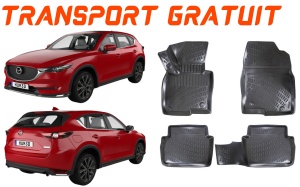 Covorase auto Mazda CX-5 II 2017-2024 Set presuri tip tavita accesorii pentru autoturismul tau - masina v22476