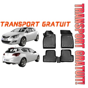 Covorase auto Opel Astra J 2009-2015 Set presuri tavita