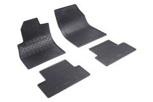 Covorase Opel Astra J, Sedan, din 09.2012 - 08.2018 si set 4 stickere protectie praguri Opel accesorii pentru autoturismul tau - masina v3722