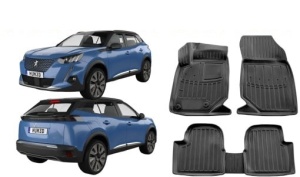 Covorase Peugeot 2008 II (2019-) Set presuri auto tavita - Img 2