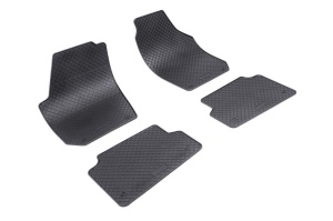 Covorase Skoda Fabia II din 03.2007 - 10.2014, hatchback si set 4 stickere protectie praguri Skoda accesorii pentru autoturismul tau - masina v3946
