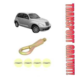 Cui carlig remorcare, tractare auto CHRYSLER PT CRUISER (PT_) din 2000-2010, Otel, Cri-Flo, 4 Stickere cu CHRYSLER