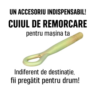 Cui carlig remorcare, tractare auto FORD FOCUS II Saloon (DB_, FCH, DH) din 2010, Otel, Cri-Flo, 4 Stickere cu FORD - Img 5