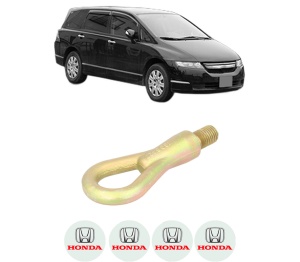 Cui carlig remorcare, tractare auto HONDA SHUTTLE (RA) din 1997-2002, Otel, Cri-Flo, 4 Stickere cu HONDA - Img 2