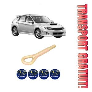 Cui carlig remorcare, tractare auto SUBARU IMPREZA Hatchback (GP_) din 2012-2016, Otel, Cri-Flo, 4 Stickere cu SUBARU