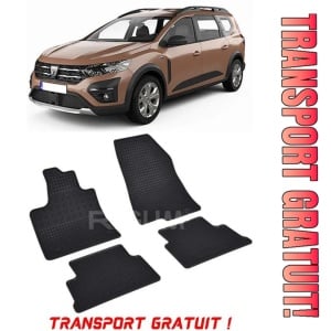 Dacia Jogger fabricat din 2022 - Prezent, Combi, set covorase auto dedicate, din cauciuc 100% Premium - Transport Gratuit