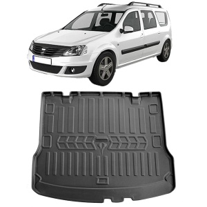 Dacia Logan I Mcv 5 Locuri (2006–2012) Tavita Portbagaj Umbrella Modern Line dedicata pentru Dacia Logan Transport Gratuit accesorii pentru autoturismul tau - masina v22829
