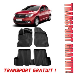Dacia Logan II (2012-2020) Set covorase auto cauciuc G.Modern Line 3D transport gratuit