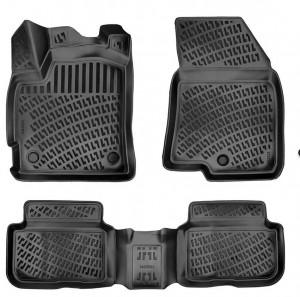 Dacia Logan III Sedan 2020- Set Covorase Auto Cauciuc Premium Umbrella accesorii pentru autoturismul tau - masina v149634