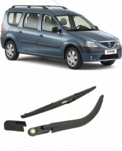 Dacia Logan MCV I Brat stergator pentru luneta spate cu lamela 370 mm, compatibil cu Dacia Logan MCV I Combi fabricat intre 2007-2015, calitate extra accesorii pentru autoturismul tau - masina v93170