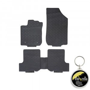 Dacia Logan / Stepway (2012-2020) Set 5 covorase auto cauciuc Exclusive Line accesorii pentru autoturismul tau - masina v243480