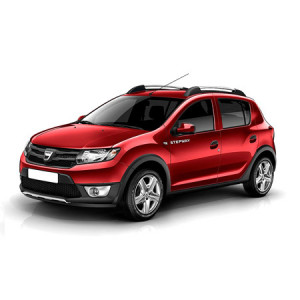 Dacia Sandero II Stepway, Hatchback, Din 12.2012 - 12.2020 , Set Covorase Auto Tip Tavita Premium 3D, din cauciuc accesorii pentru autoturismul tau - masina v172742