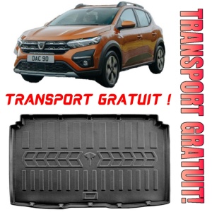 Dacia Sandero Stepway III Prestige, Cu Podea Inalta (2020-) Tavita Portbagaj Umbrella Modern Line dedicata pentru Dacia Sandero Transport Gratuit
