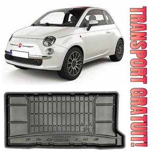 Fiat 500 Hatchback din 09.2007 - Prezent *1, Tavita Pentru Portbagaj Lux Premium Dedicata,