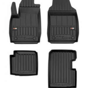 Fiat 500 Hybrid Din 02.2020 - Prezent, Hatchback , Set Covorase Auto Tip Tavita Premium 3D, din cauciuc accesorii pentru autoturismul tau - masina v162825