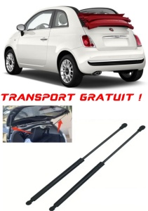 FIAT 500e Convertible (332_) - Set 2 amortizoare pentru portbagaj / haion compatibil cu FIAT 500e Convertible (332_) fabricat 2020 – 2024 accesorii pentru autoturismul tau - masina v27041