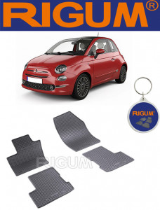 Fiat 500X, Suv, fabricat din 01.2015 - Prezent, set covorase auto dedicate, din cauciuc 100% Premium accesorii pentru autoturismul tau - masina v161298