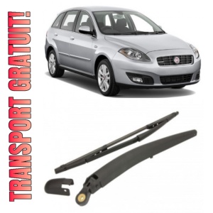 Fiat Croma Brat stergator pentru luneta spate cu lamela 400 mm, compatibil cu Fiat Croma Hatchback fabricat intre 2005-2011, calitate extra
