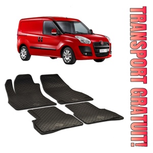 Fiat Doblo II (2009-2015) Set 4 covorase auto cauciuc Urban Line
