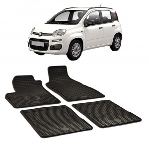 Fiat Panda Hybrid (2020-2025) Set 4 covorase auto cauciuc Urban Line