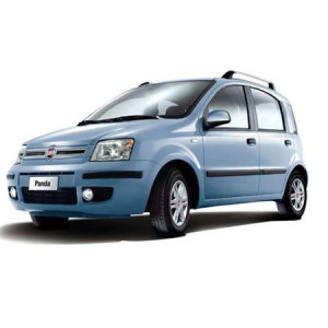 Fiat Panda II, Hatchback, fabricat din 09.2003 - 12.2012, set covorase auto dedicate, din cauciuc 100% Premium accesorii pentru autoturismul tau - masina v157847