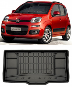 Fiat Panda III Hatchback din 03.2012 - Prezent *3, Tavita Pentru Portbagaj Lux Premium Dedicata, accesorii pentru autoturismul tau - masina v189813
