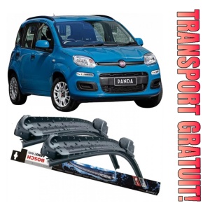 Fiat Panda Set 2 stergatoare parbriz Bosch Bosch Aerotwin 60 cm/38 cm compatibile cu Fiat Panda (312_, 319_) din 2012 (60 cm / 38 cm)