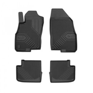 Fiat Punto Evo Din 2005 - 2018, Hatchback, 5 Usi , Set Covorase Auto Tip Tavita Premium 3D, din cauciuc accesorii pentru autoturismul tau - masina v166653