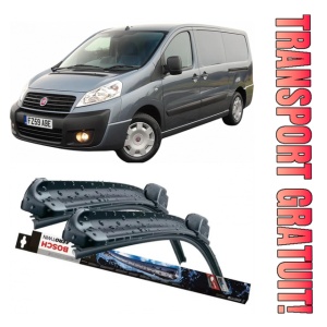 Fiat Scudo Set 2 stergatoare parbriz Bosch Bosch Aerotwin compatibile cu Fiat Scudo 2007-2016 (65 cm / 50 cm)