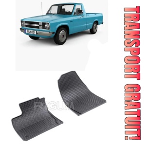 Ford Courier fabricat din 2014 - Prezent (2 Loc), set covorase auto dedicate, din cauciuc 100% Premium