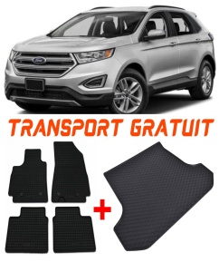 Ford Edge Set Covorase + tavita portbagaj auto Ford Edge II fabricatie 05.2016 - prezent, caroserie suv accesorii pentru autoturismul tau - masina v1872