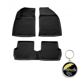 Ford Fiesta (2002-2008) Set covorase auto cauciuc G.Modern Line 3D accesorii pentru autoturismul tau - masina v241426