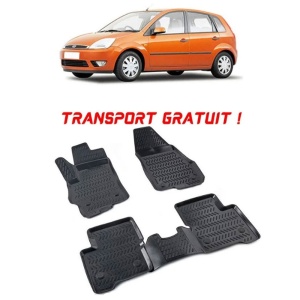 Ford Fiesta V 2002-2008 Set 4 covorase auto din cauciuc tip tavita premium line 3D - Transport Gratuit! accesorii pentru autoturismul tau - masina v49161