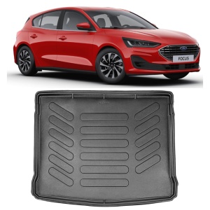 Ford Focus 4 Hatchback (Cu Kit Reparatie Anvelope) 2018- Tavita cauciuc pentru protectie portbagaj dedicata pentru Ford Focus Transport Gratuit accesorii pentru autoturismul tau - masina v26344