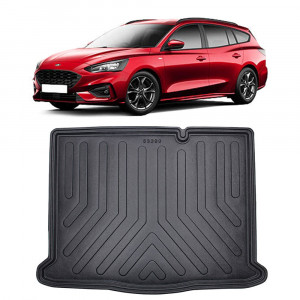 Ford Focus 4 Hatchback (Roata De Rezerva Subtire) 2018- Tavita cauciuc pentru protectie portbagaj accesorii pentru autoturismul tau - masina v226936